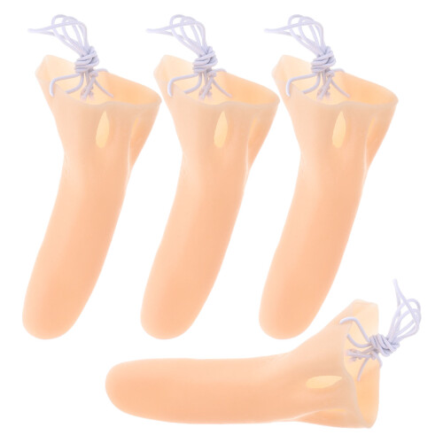 16Pièces Nez Long Réutilisable Vinyle Beige Pour Performance 1