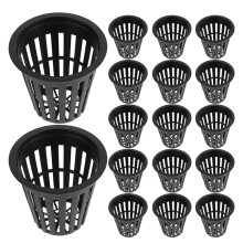 100Pièces Contenants Jardin Hydroponique Noir Pour Plantations Faciles