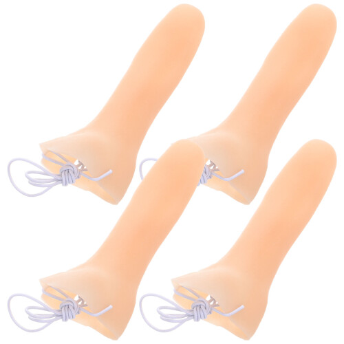 16Pièces Nez Long Réutilisable Vinyle Beige Pour Performance 2