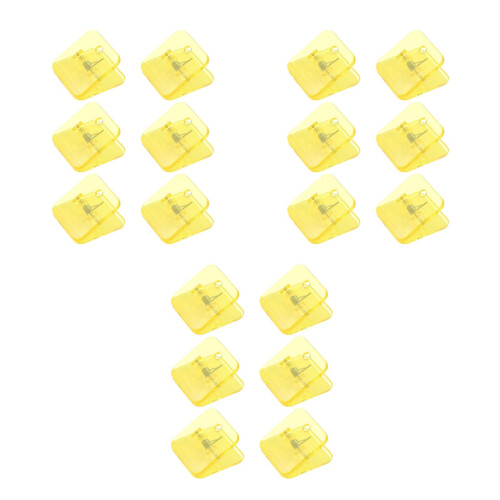 18Pièces Fixation Murale ABS Pour Luminaire Robuste Fixe 2