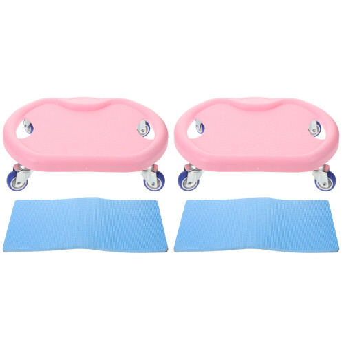 2Ensembles Disques De Glisse Abdominaux En PP PU Pour Usage 2