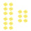 18Pièces Fixation Murale ABS Pour Luminaire Robuste Fixe 9