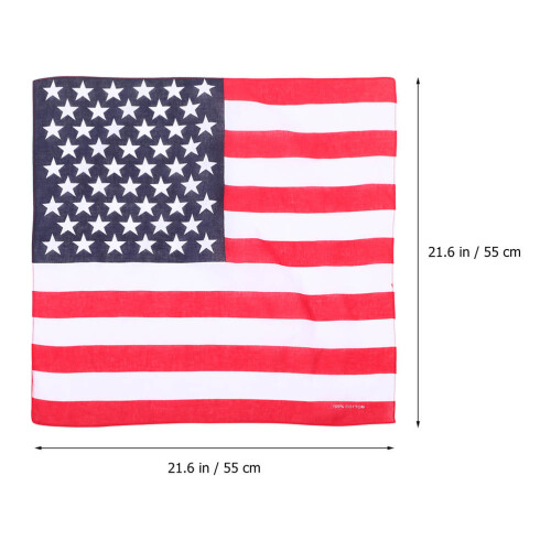 2Pièces Polyester Américain Accessoire Mode Patriote 1