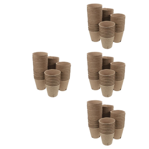200Pièces Pots De En Papier Pour Activités DIY 2