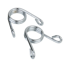 2Pièces Ressorts Chopper Bobber Acier Platiné Confort Argent