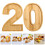 10Pièces Plateau Bois Charcuterie 20 Chiffres Remplissable 10