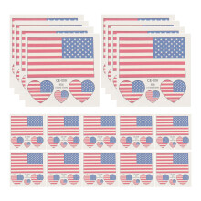 50Pièces Tatouages Stickers Americain Pour Décoration Durable