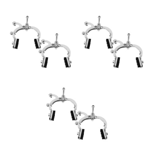 6Pièces Étriers De Argent En Alliage, Performance Fiable 2