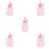 5Pièces Contenants Bébé En Silicone Rose, Réutilisables 7