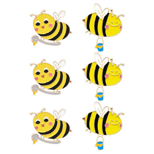 18Pièces Broches Animales Pour Sacs Et Vêtements Mode