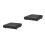 2Sets Black ABS Media Player Compact Cd Player for Kids Study and Play 5