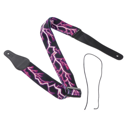 2Pcs Cotton Folk Guitar Strap Adjustable Shoulder Belt Assorted Colors 1