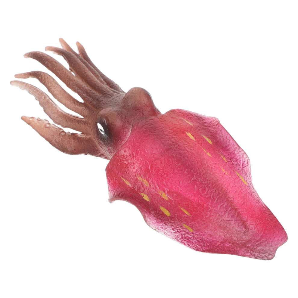 2Pcs Small Squid Sculpture Multi-Color Plastic Fake Squid Collectables-image-OPC-PRK7YCC-NEW