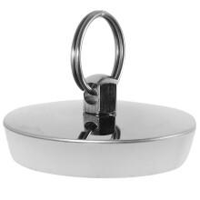 4Pcs Stainless Steel Tub Drain Stoppers for Bathtub, Sink & Pool Cover