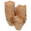 600Pcs Lotus Shaped Cupcake Liners Brown Grease-Resistant Baking Cups 1