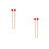 4Pièces Maillets Marimba Rouge Bois Mallets Nylon Instruments 6