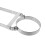 Silver Universal Pipe Clamp Wall Mount for Chimney Pipe Support 8