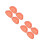 8Pcs ABS Detector Protective Covers Red Dust Guard for Home Use 7