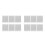 12Pcs High Efficiency Bamboo Charcoal Filter for Cat Litter Box White 7