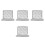 4Pièces Isolante Réutilisable Multiusage Barbecue Cuisine 6