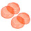 8Pcs ABS Detector Protective Covers Red Dust Guard for Home Use 1