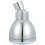 4Pcs Durable Plastic Pressurized Shower Head Silver Adjustable Design 1