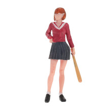 5St Kleurrijke Miniatuur Baseball , Stevige Plastic Figuren