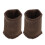 5Pairs Coffee Elastic Rib Knit Cuff Replacement for Jackets 1