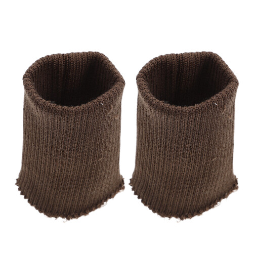 5Pairs Coffee Elastic Rib Knit Cuff Replacement for Jackets
