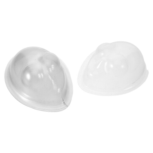 24Pcs Clear Plastic Doll Face Cover Protective 3D Hard Mask for Dolls 1