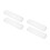 4Pcs Clear Plastic Utensil Case with Fork Spoon Compartments 6