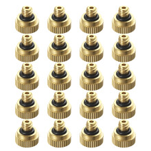 160Stk Goldene Zerstäuberdüsen Messing Für Garten Und