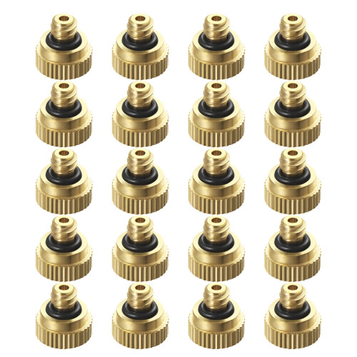 160Stk Goldene Zerstäuberdüsen Messing Für Garten Und