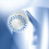 4Pcs Durable Plastic Pressurized Shower Head Silver Adjustable Design 8