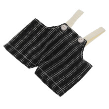 2Stk Süße Puppenkleidung Schwarz, Bequeme DIY Outfits Für Kuschelbären