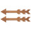 10Pcs Solid Wood Arrow Wall Art for Mailbox Rustic Entryway Decoration 1