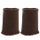 5Pairs Coffee Elastic Rib Knit Cuff Replacement for Jackets 3