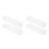 4Pcs Clear Plastic Utensil Case with Fork Spoon Compartments 7