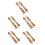 10Pcs Solid Wood Arrow Wall Art for Mailbox Rustic Entryway Decoration 8