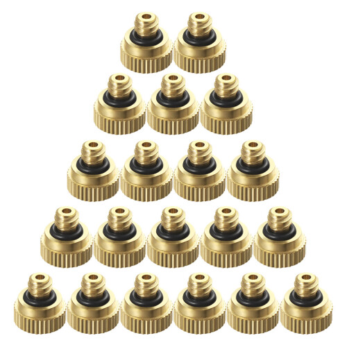 160Stk Goldene Zerstäuberdüsen Messing Für Garten Und 1