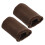 5Pairs Coffee Elastic Rib Knit Cuff Replacement for Jackets 2