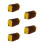 5Pcs Soft Plush Hamster Hideout Tunnel Coffee Cozy Rest Nest 6