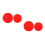 4Pcs Silicone Heat Resistant Pot Pad Microwave Oven Mat Red Tableware 5