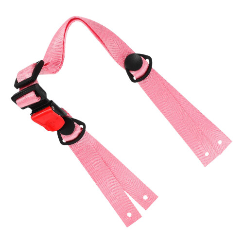 3Pièces Mentonnière Ajustable Casque Rose PP Usage Industriel 2