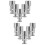 10Pcs Silver Iron Pressure Cooker Float Valve Replacement for Home Use 9