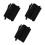 60Pcs Smooth Black Reusable Acrylic Sticks for DIY Ice Pop Crafts 4