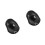 2Pcs Black Durable Rubber Rv Cable Plate Coaxial TV Connector Hookup 7