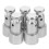 10Pcs Silver Iron Pressure Cooker Float Valve Replacement for Home Use 3
