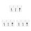 3Stk Transparent Besteckhalter Küchenarbeitsplatte Organizer 9
