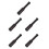 5Pcs Wood Vegetable Muddler Black Fermentation Stick Kitchen Utensil 5